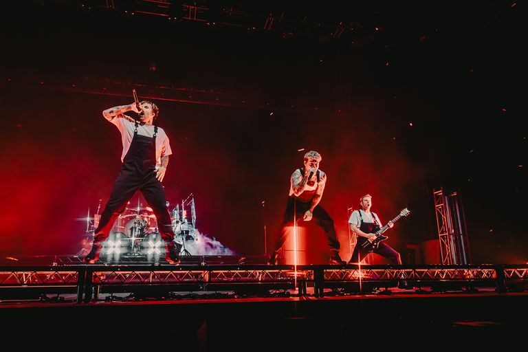 Electric Callboy performing live in Adelaide at AEC Arena